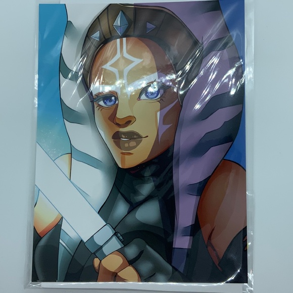 OffbrandArtist Other - Print: Ahsoka Tano Star Wars